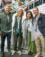 President, Family Men's Hockey vs UM.