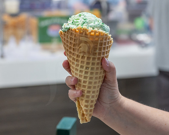 MSU Dairy Spartan Swirl
